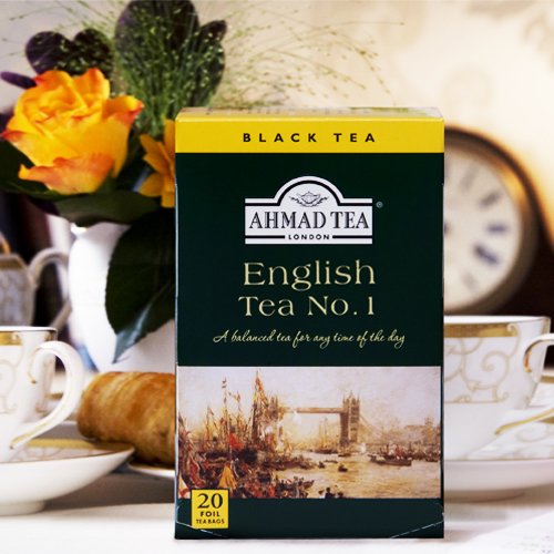 Ahmad Tea English Tea №1 Black Tea 2g*25pcs ❤️ home delivery