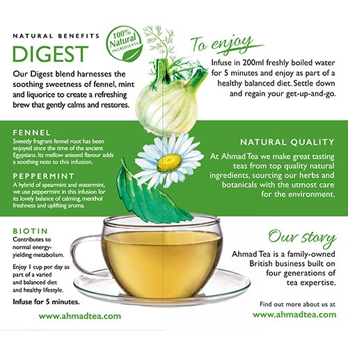 Natural Benefits Herbal & Green Teas – Ahmad tea
